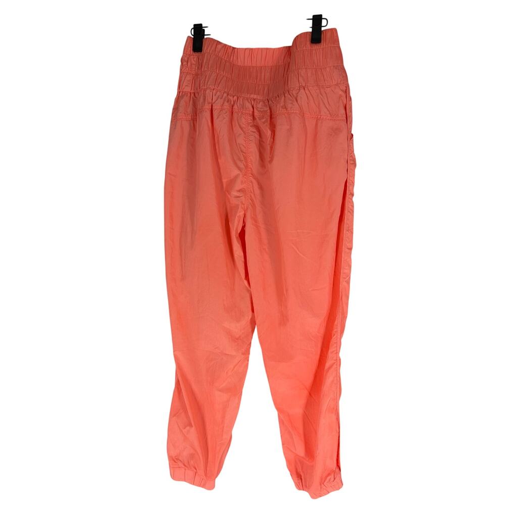 salmon Free People parachute neon pants, M